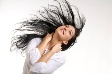 Naklejka premium Attractive Girl