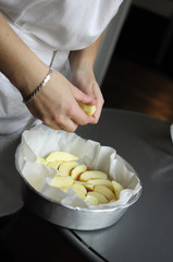 pommes couper