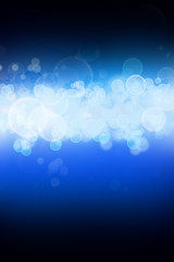 Bright blue light background