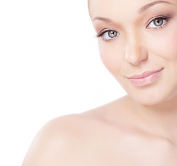 Naklejka premium woman beauty