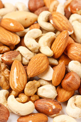 different kinds of nuts