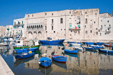 Monopoli tourist port. Apulia.