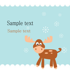 christmas deer