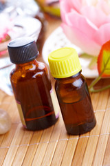 Aromatherapy oil bottles