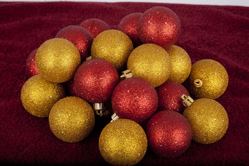 Christmas sparkling balls