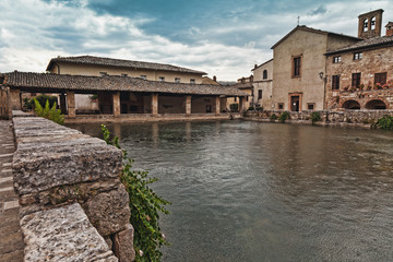 Naklejka premium Bagno Vignoni