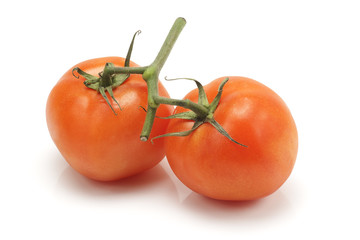 two tomatoes