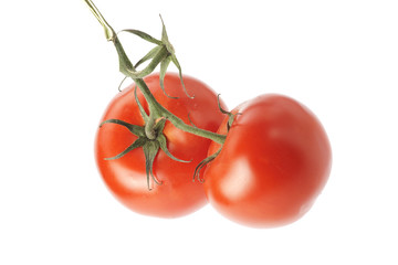 two tomatoes