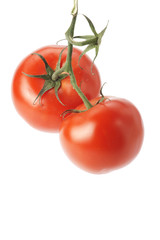 two tomatoes