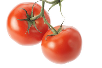 two tomatoes