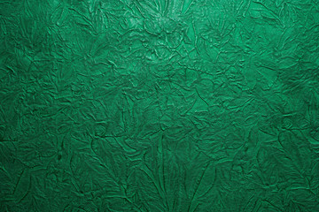 green leather tooled texture
