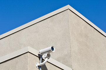 Security Camera on Building