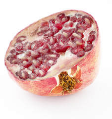 Half a pomegranate