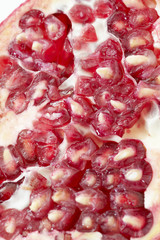 pomegranate - close up