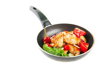 chicken brisket slices