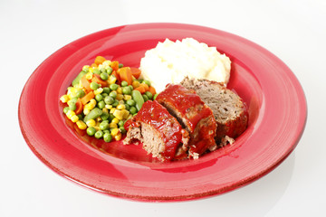 Meatloaf with sides