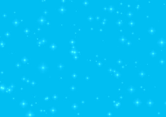 Abstraction blue background