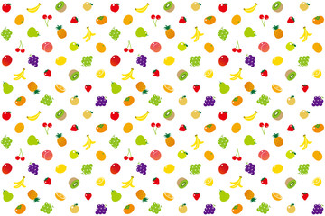 フルーツのパターン
