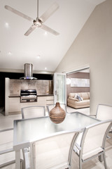 Modern Barbeque and Lounge Area