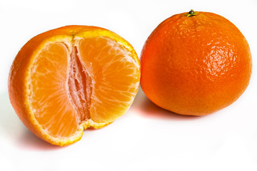 Isolated mandarin