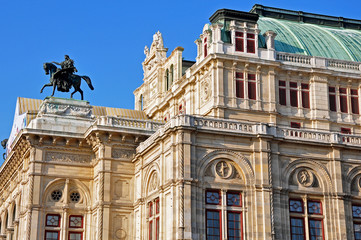 Fototapeta na wymiar Opera Wiedeń - Staatsoper