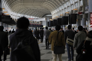 Naklejka premium 品川駅