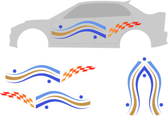 Vehicle Graphics, Stripe : Vinyl Ready
