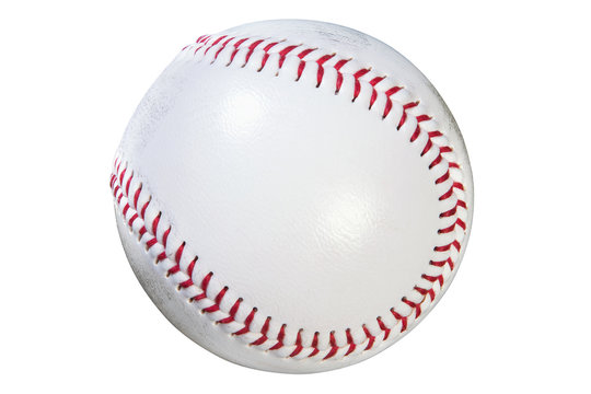 Baseball isolated clipping path