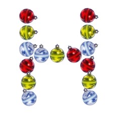 High resolution conceptual Christmas font isolated on white