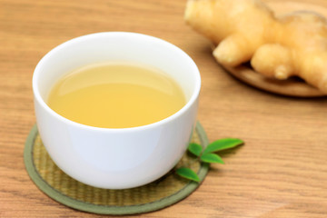 hot ginger tea