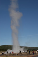 Geysir auf Island