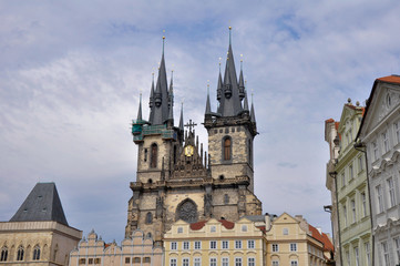 Fototapeta premium Tyn's church, Prague