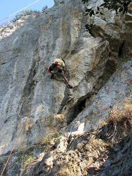 vertical climbing