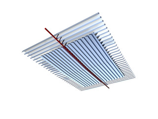 tettoia grecata copertura 3d