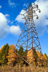 Reliance power line.