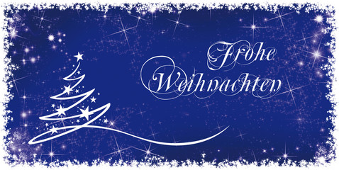 Weihnachtskarte Tannenbaum