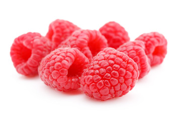 fresh raspberries