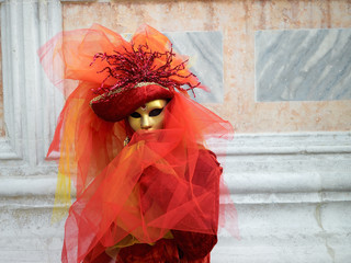 Costume in Venice carnival