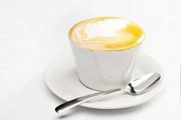 cup of cappuccino