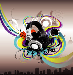 music vector illustration