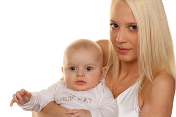 Mutter mit Baby