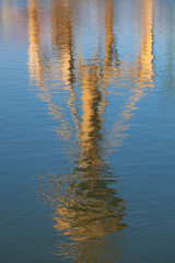 Reflejo de grua, Bilbao, Bizkaia, España