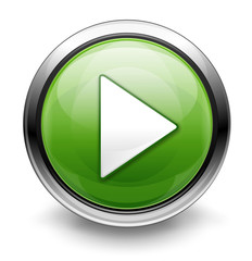 Green play button