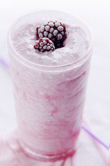 raspberry milkshake