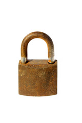 Fototapeta premium rusty lock