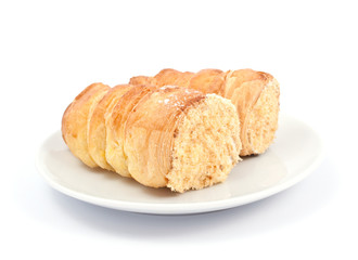 rolls with cream