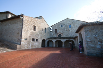 Fototapeta na wymiar sanktuarium San Damiano - Asyż