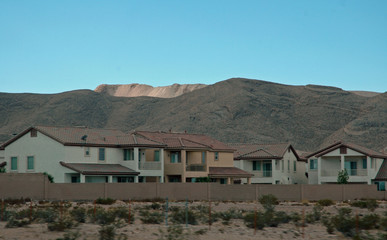 Fototapeta na wymiar Los Vegas Homes