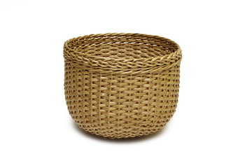 basket on a white background