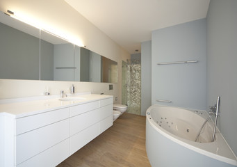interno di bagno vuoto , design
